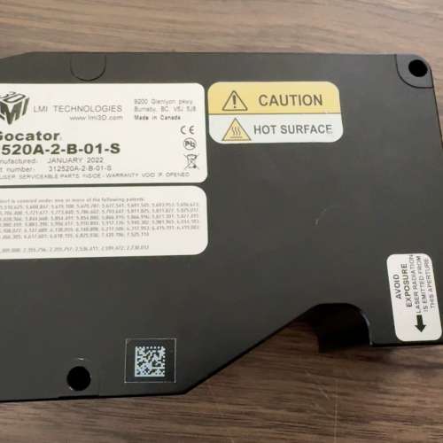 LMI 3D激光扫描仪。2520A-2-B-01-S。实物拍