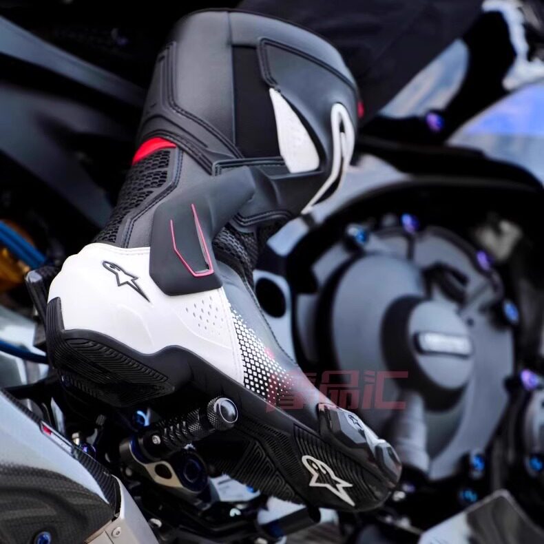 A星alpinestars SMX-6 V3摩托车骑行靴赛道长靴摩托靴防摔机车靴