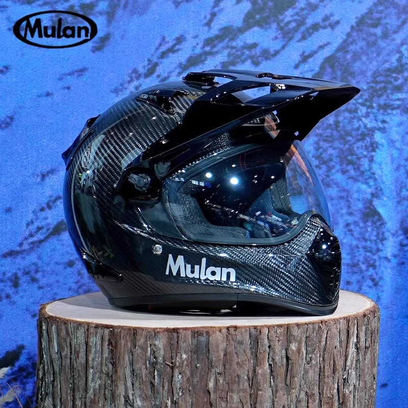 MULAN木兰碳纤维拉力盔