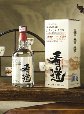 看道 传承1935年份珍藏贵州53度酱香型500ml白酒纯粮坤沙工艺