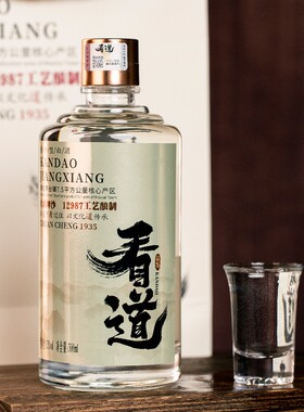 看道500ml酱香白酒53度大曲坤沙