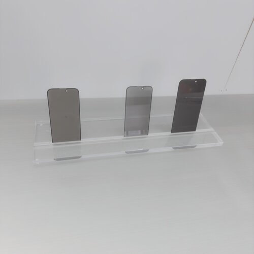 旭桥 亚克力展示架手机屏陈列架台面支架配件透明饰品架