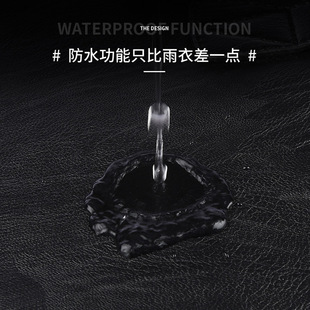 韩版男士pu皮双肩包中学生简约书包时尚潮流旅游背包青年休闲男包