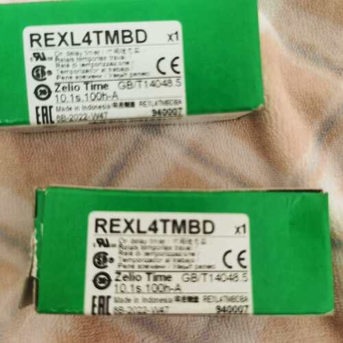 可维修施耐德 REXL4TMBD 两个全新原装未拆封的议价