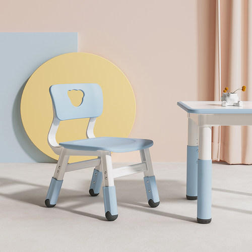 育才宝宝防滑靠背椅儿童塑料