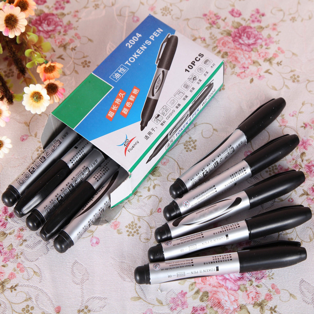 油性笔黑色签名笔红色记号笔蓝色大头笔快递勾线笔粗划重点标记|ruв категории офисное оборудование/расходные материалы/соответствующие услуги, упаковочного оборудования/знаки и расходных материалов, фломастер/грубый ручка - от Buy2taobao.com для оказания профессиональной услуги покупки агента Taobao