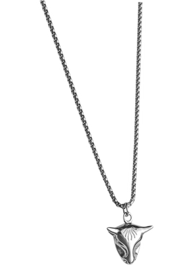 钛钢男士不怕水项链免费刻字