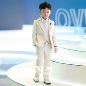 高端帅气花童演出服儿童礼服钢琴演奏主持人 2026新款 男童西装 套装