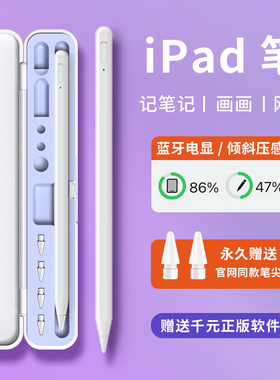 iZY电容笔适用于苹果applepencil一二代iPad Pro平板触控手写笔