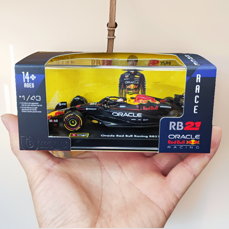 比美高1/43红牛RB21F1合金车模22