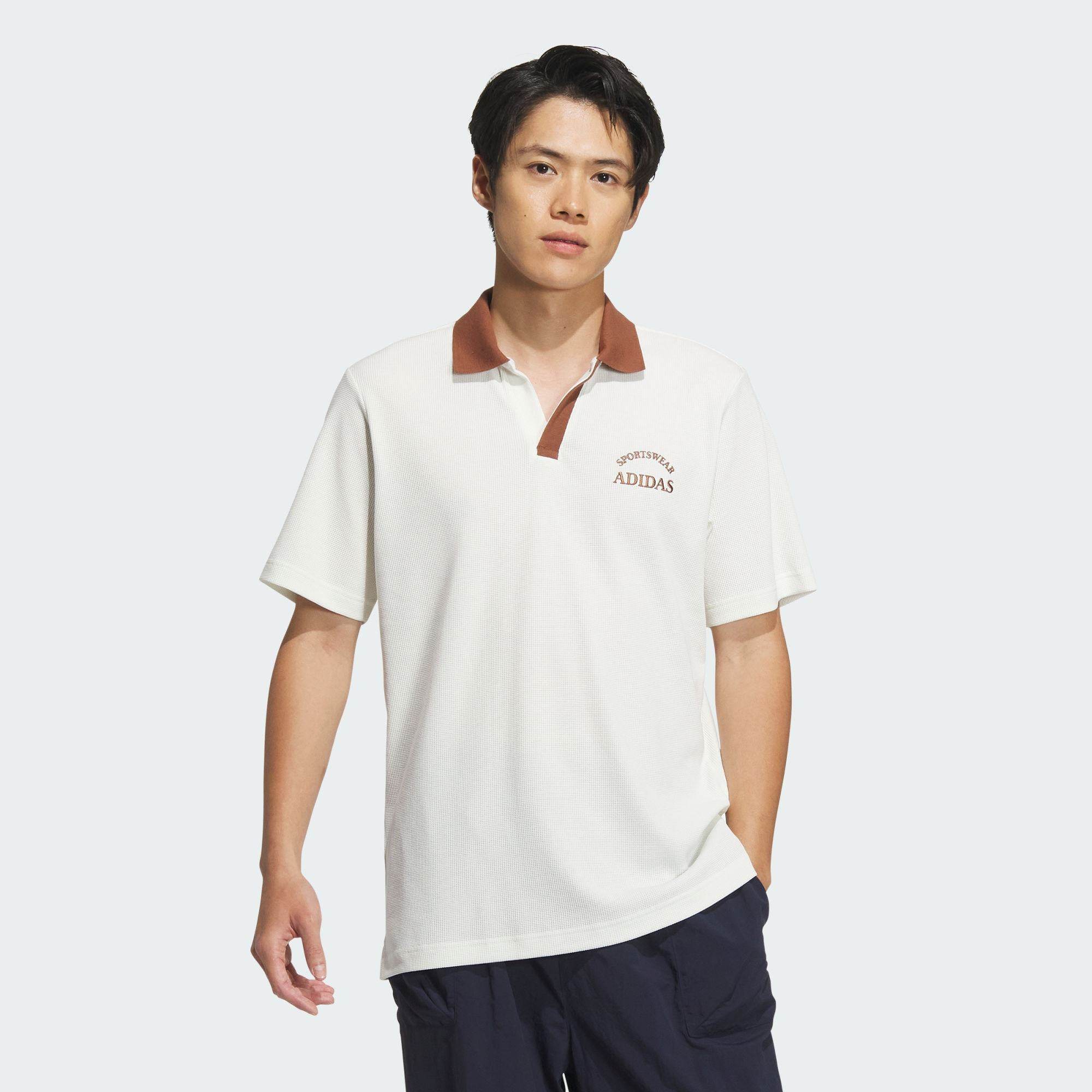 Adidas/阿迪达斯 男子运动休闲短袖翻领POLO衫 JD0333,运动服/休闲服装,运动POLO衫,淘宝优惠券,粉丝福利购,淘宝优惠卷