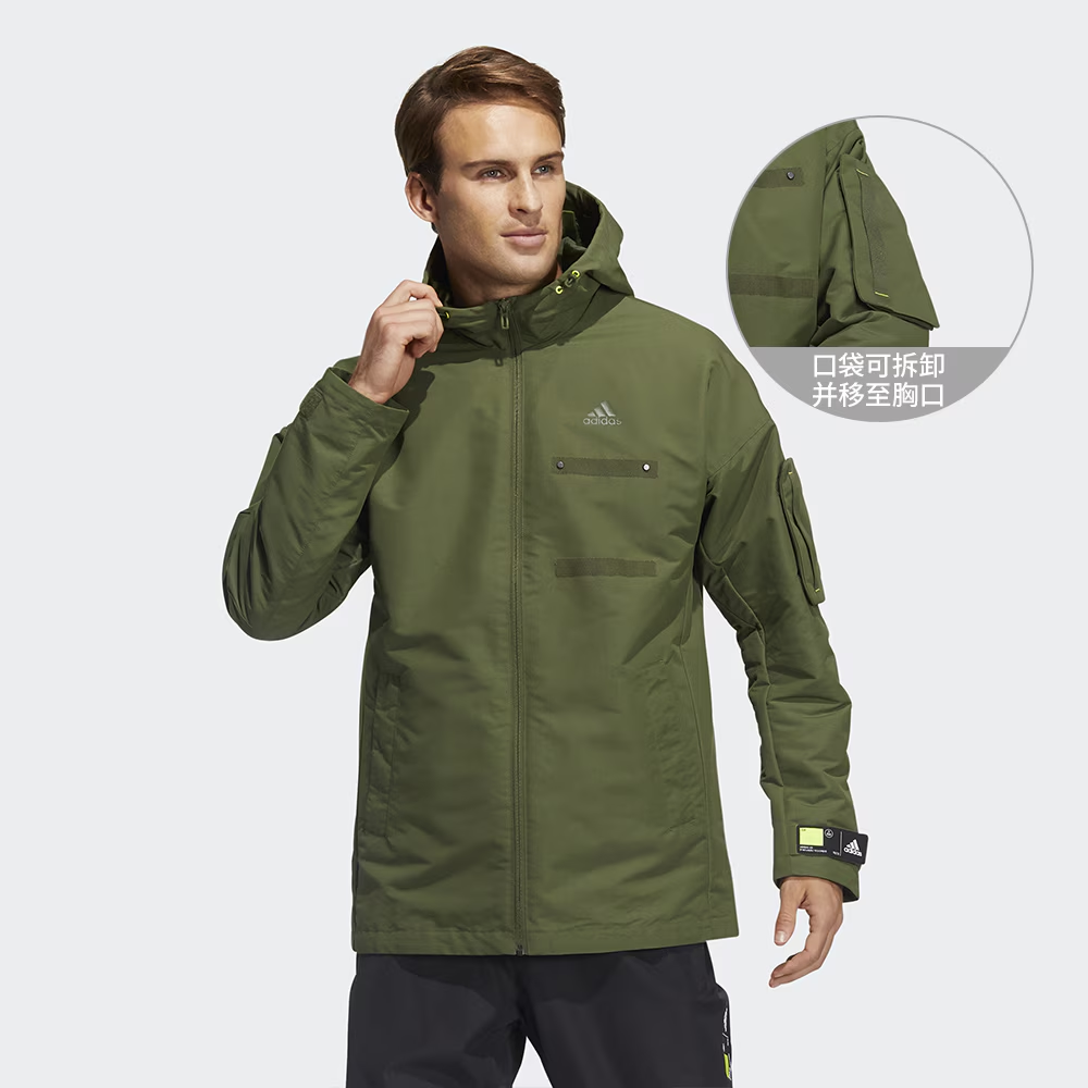 Adidas/阿迪达斯 男女轻运动JACKET保暖舒适运动夹克外套 GP0990