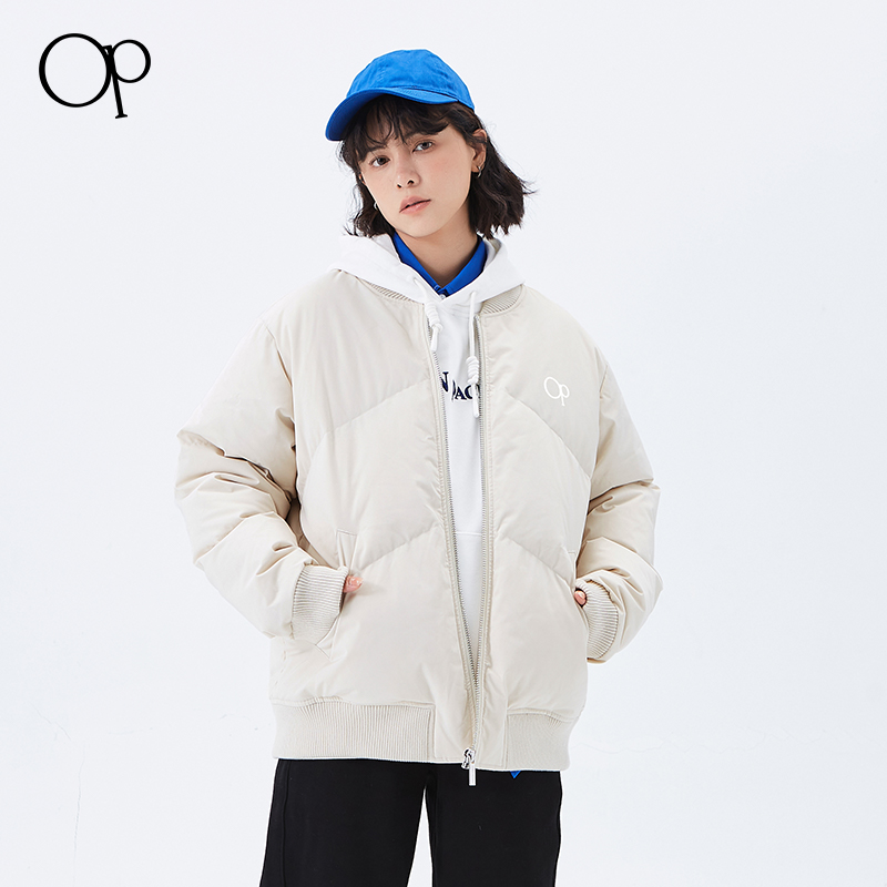 nerdy/羽绒服保暖短款男女情侣款