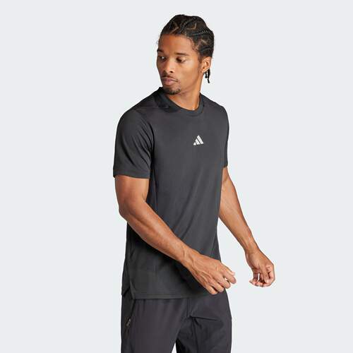 Adidas/阿迪达斯 男子D4T HR TEE 运动健身短袖T恤 IS3739 IS3738