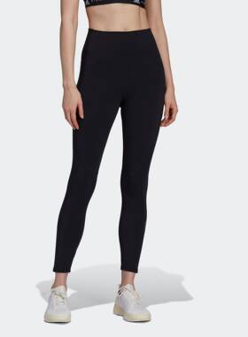 Adidas/阿迪达斯 女子 SMC 瑜伽普拉提紧身运动九分裤 HD9064