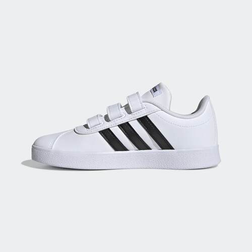 Adidas/阿迪达斯 大童魔术贴运动休闲板鞋小白鞋德训鞋 DB1837