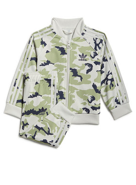 Adidas/阿迪达斯 儿童舒适透气Camo SST 运动套装 HE6925 IC2108