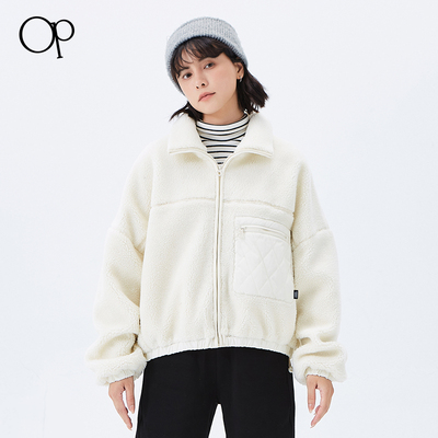 OceanPacific羊羔绒外套立领