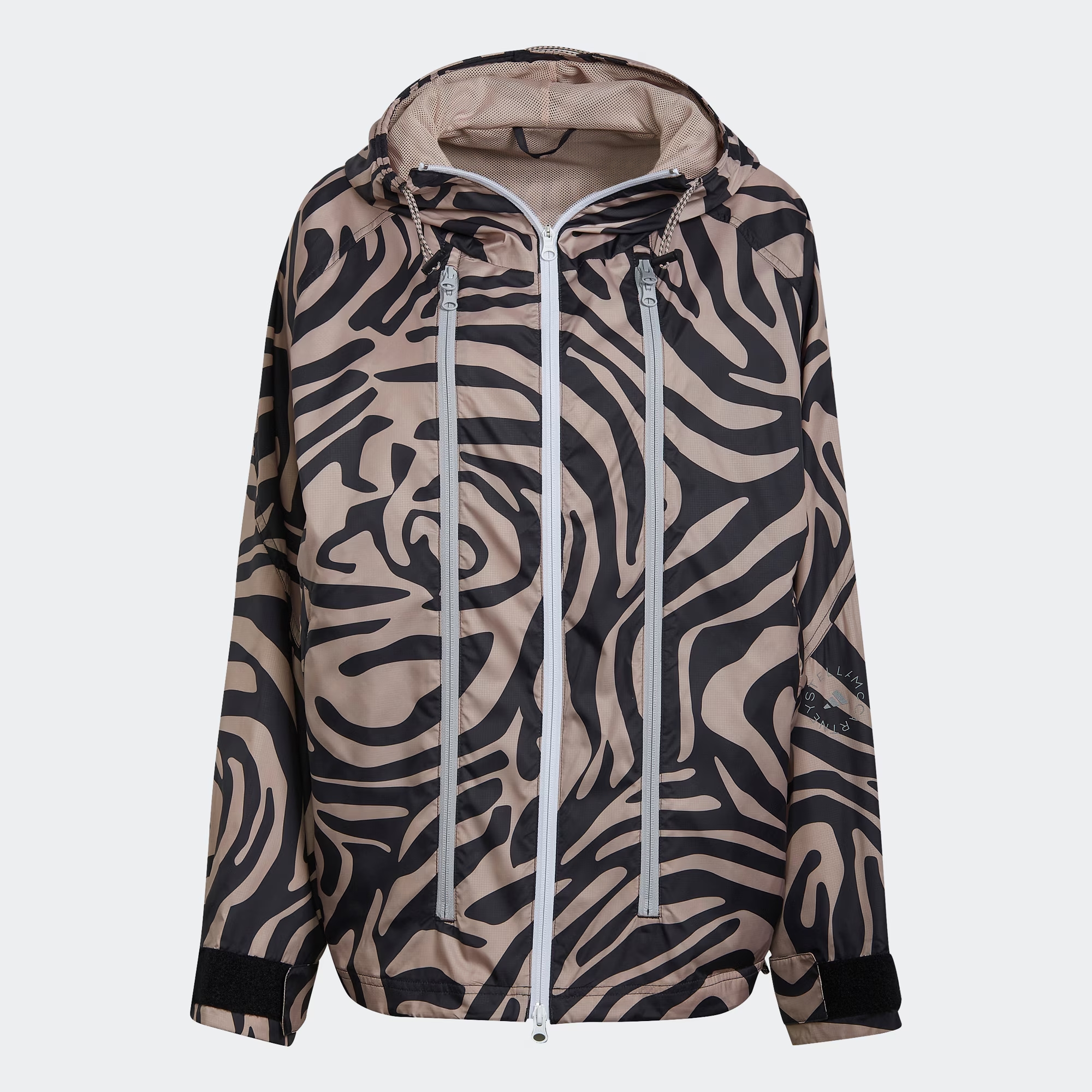 Adidas/阿迪达斯 女子Stella SMC运动宽松连帽夹克外套 H59960