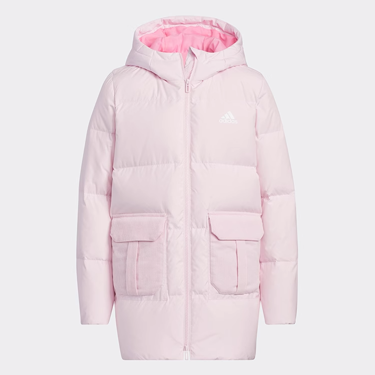 Adidas亲子保暖羽绒服 HM9667（164充绒195g）