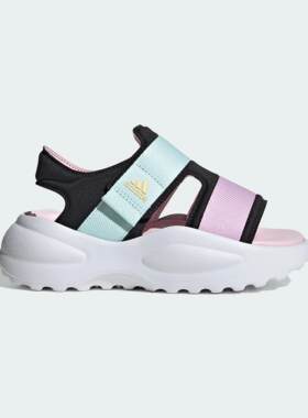 Adidas/阿迪达斯 大童亲子 KIDS 厚底魔术贴休闲凉鞋 JP5831