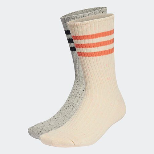Adidas/阿迪达斯 男女 SOCKS 运动短筒袜两双装 HT3460