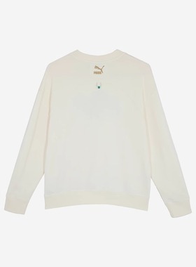 PUMA/彪马 女子舒适保暖圆领运动休闲卫衣套头衫 625839