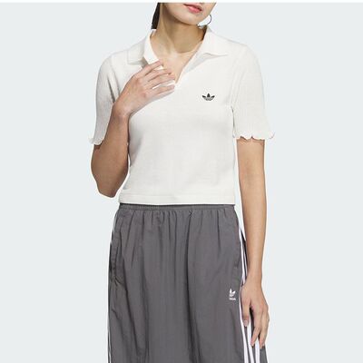 Adidas/阿迪达斯 女子针织运动短袖POLO衫 JC7858