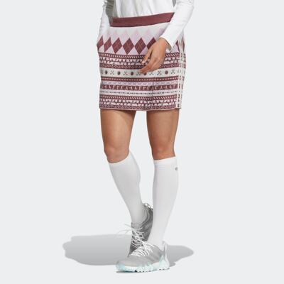 Adidas/阿迪达斯 女子 SKIRT 高尔夫印花运动短裙 HC3787 HC3789