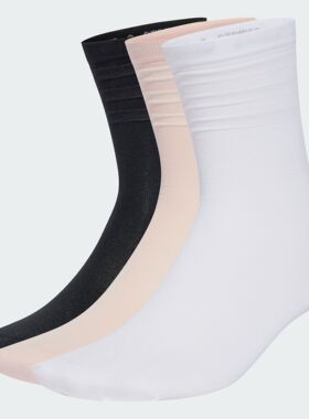 Adidas/阿迪达斯 女子三叶草 CREW SOCKS 舒适短筒袜子 IW8614