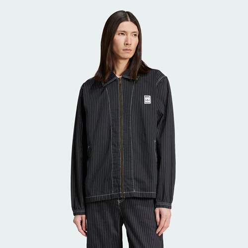 Adidas/阿迪达斯 男子三叶草 WABASH NYLON 纯棉夹克外套 JP4485