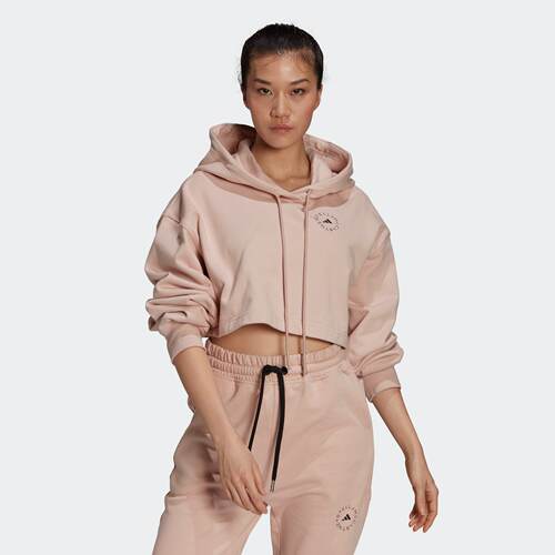Adidas/阿迪达斯 女子Stella SMC运动宽松长袖连帽卫衣 GL7337