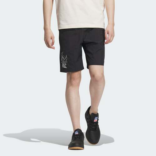 Adidas/阿迪达斯 男子三叶草迪士尼小飞象合作款运动短裤 IN1065