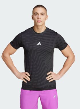 Adidas/阿迪达斯 男子 SHIRT 速干运动健身短袖圆领T恤 IM7485