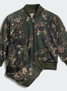 Adidas/阿迪达斯 儿童CAMO TRACK SUIT 迷彩运动长袖套装 IP0254