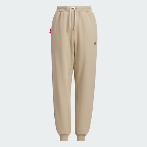 Adidas/阿迪达斯 大童亲子三叶草束脚宽松休闲运动裤 JM5866