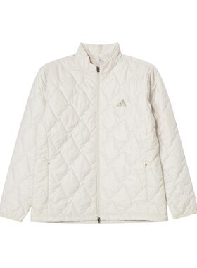 Adidas/阿迪达斯 男子舒适百搭高尔夫运动休闲立领棉服 KD7996