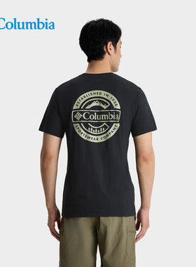 Columbia/哥伦比亚 男子户外舒适旅行运动短袖T恤 AJ2960