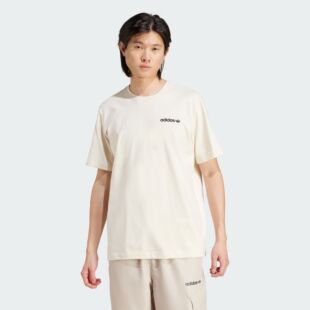 Adidas 男子三叶草印花运动宽松短袖 T恤 JF2853 阿迪达斯