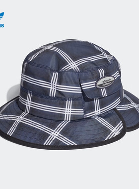 Adidas/阿迪达斯  三叶草男帽女帽休闲运动渔夫帽遮阳帽 HE9706