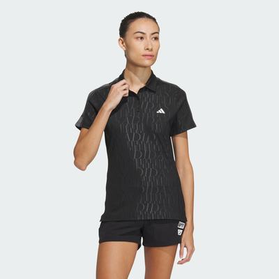 Adidas/阿迪达斯 女子 HEAT.RDY 高尔夫运动短袖POLO衫 IK9819