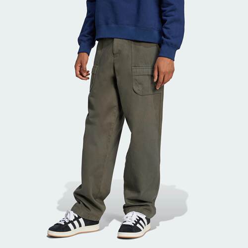 Adidas/阿迪达斯 男子三叶草舒适休闲工装风宽松运动裤 JD3339
