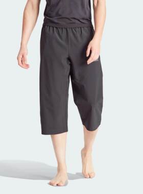 Adidas/阿迪达斯 男子 PANTS 瑜伽梭织运动七分裤 IS8024