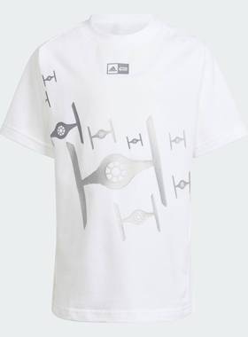 Adidas/阿迪达斯 大童星球大战联名运动休闲T恤 IS4556