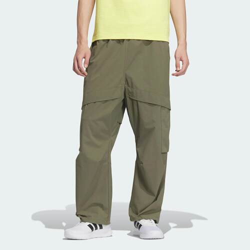 Adidas/阿迪达斯 男子工装多口袋宽松运动休闲直筒裤 JM2054