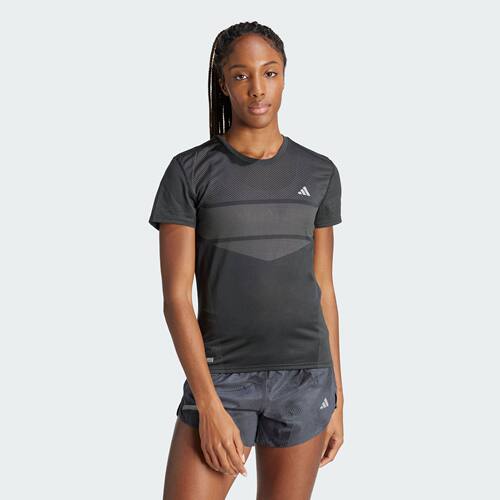 Adidas/阿迪达斯 女子 ULTIMATE 速干跑步运动短袖T恤 IL7175