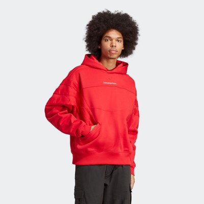 Adidas/阿迪达斯 男子三叶草运动长袖连帽卫衣套头衫 IA2477