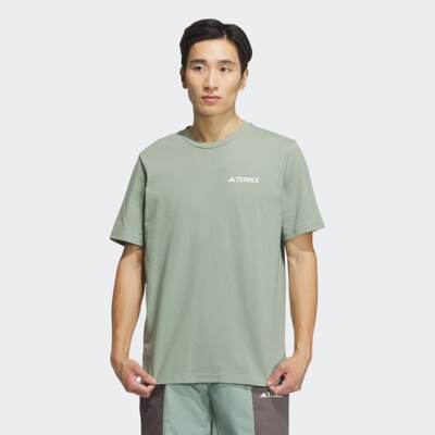 Adidas/阿迪达斯 男子 TERREX 运动短袖圆领T恤 IS0283