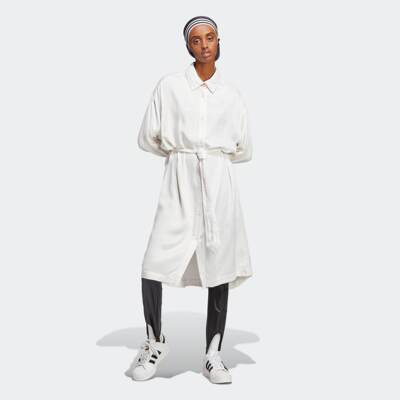 Adidas/阿迪达斯 女子三叶草 SHIRT 运动休闲长袖衬衫 IB5791