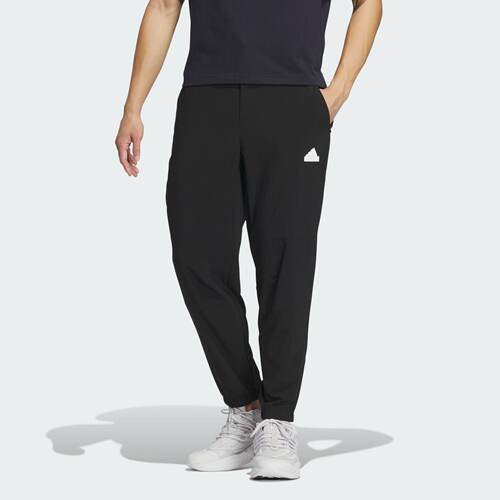 Adidas/阿迪达斯 男子梭织束脚锥形运动休闲九分裤 IT3983